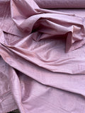 Designer Quality Iridescent Silk Dupioni, Hand Woven -PALE PINK!!!