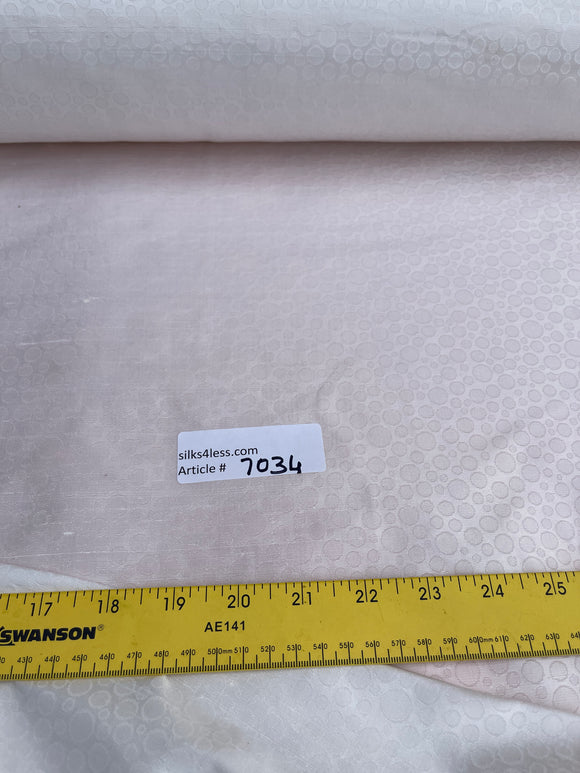 Designer Quality Silk Shantung Jacquard : BRIDAL/  EITHER!!!