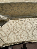 High Quality Heavy Silk Satin Damask Jacquard  - OLIVE GOLD!!!