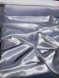 Fabulous Quality Pure 100% Silk Satin Charmeuse Wide fabrics - BRIDAL WHITE!!!