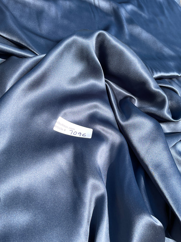 Fabulous Quality Pure 100% Silk Satin Charmeuse Wide fabrics - NAVY!!!