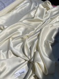 Fabulous Quality Pure 100% Silk Satin Charmeuse Wide fabrics - CREAM!!!