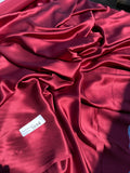 Fabulous Quality Pure 100% Silk Satin Charmeuse Wide fabrics - BURGUNDY!!!