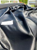 Fabulous Quality Pure 100% Silk Satin Charmeuse Wide fabrics - BLACK!!!