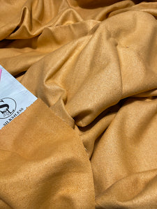 Exquisite Quality 2 Ply Raw Silk Matka - GOLD!!!