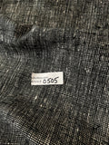 FABULOUS QUALITY HEAVY RAW SILK TWEED - BLACK/ OFF-WHITE!!!