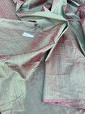 Fabulous Quality iridescent Silk Shantung - CHESTERFIELD GREEN!!!