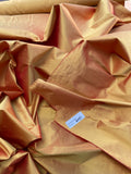 Fabulous Quality Iridescent Silk Shantung - GOLD!!!