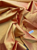 Fabulous Quality Iridescent Silk Shantung - GOLD!!!