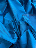 Fabulous Quality Iridescent Silk Shantung - TURQUOISE!!!