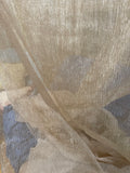 Great Quality Tissue Silk Pleated - White/Gold!!!