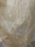 Great Quality Tissue Silk Pleated - White/Gold!!!