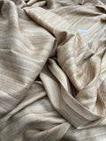 Fabulous High Quality Raw Silk Tussah - TG NATURAL DARK!!!