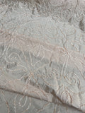 Designer Quality Silk Shantung  Embroidery / Novelty - TAN!!!