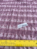 Fabulous Quality Raw Silk Blend Novelty - PURPLE!!!