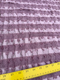 Fabulous Quality Raw Silk Blend Novelty - PURPLE!!!