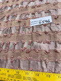 Fabulous Quality Raw Silk Blend Novelty - NATURAL/PEACH!!!