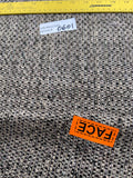 Fabulous Quality Silk Tweed Heavy - PURPLE/OFF-WHITE/BLACK!!!