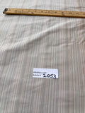Exquisite Quality Silk Shantung Thin Stripes -  LAVENDER SKIES!!!