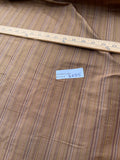 Exquisite Quality Silk Shantung Thin Stripes - SMOKED ALMOND!!!