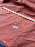 Exquisite Quality Silk Shantung Thin Stripes - SAVANNAH RED!!!