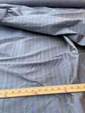 Exquisite Quality Silk Shantung Thin Stripes - STORMY SKIES!!!