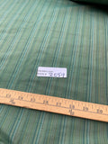 Exquisite Quality Silk Shantung Thin Stripes - SHADY PALM!!!