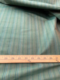 Exquisite Quality Silk Shantung Thin Stripes - SHADY PALM!!!