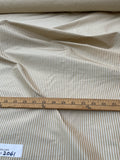 Fabulous Quality Silk Shantung / Taffeta Stripes -CHAMPAGNE/ CREAM!!!