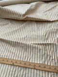 Fabulous Quality Silk Shantung / Taffeta Stripes -CHAMPAGNE/ CREAM!!!