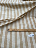 Fabulous Quality Silk Shantung / Taffeta Stripes -CHAMPAGNE/ CREAM!!!