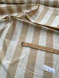 Fabulous Quality Silk Shantung / Taffeta Stripes -CHAMPAGNE/ CREAM!!!