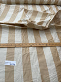 Fabulous Quality Silk Shantung / Taffeta Stripes -CHAMPAGNE/ CREAM!!!