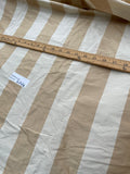 Fabulous Quality Silk Shantung / Taffeta Stripes -CHAMPAGNE/ CREAM!!!