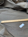 Fabulous Quality Silk Shantung / Taffeta Stripes -BRONZE/ BLACK!!!