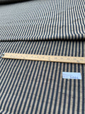 Fabulous Quality Silk Shantung / Taffeta Stripes -BRONZE/ BLACK!!!
