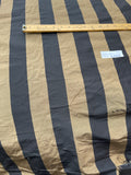 Fabulous Quality Silk Shantung / Taffeta Stripes -BRONZE/ BLACK!!!