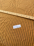 Fabulous Quality Silk Shantung / Taffeta Stripes -OLIVE/ AUTUMN!!!