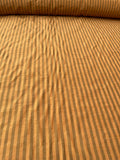 Fabulous Quality Silk Shantung / Taffeta Stripes -OLIVE/ AUTUMN!!!