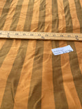 Fabulous Quality Silk Shantung / Taffeta Stripes -OLIVE/ AUTUMN!!!
