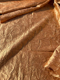 Designer Quality Silk Shantung / Crushed Silk Collection - BANANA GOLD!!!