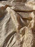 Designer Quality Silk Shantung / Crushed Silk Collection - GOLDEN WHEAT!!!
