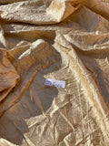 Designer Quality Silk Shantung / Crushed Silk Collection - GOLDEN WHEAT!!!