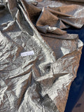 Designer Quality Silk Shantung / Crushed Silk Collection - PEWTER!!!