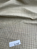 Designer Quality Silk Shantung / Corded Silk Collection - OLIVE GOLD!!!