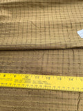 Designer Quality Silk Shantung / Corded Silk Collection - BURNT GOLD!!!