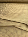 Designer Quality Silk Shantung / Corded Silk Collection - BURNT GOLD!!!
