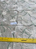 Designer Quality Silk Shantung Embroidery / Sun Flower Silk Collection - IVORY!!!