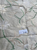 Designer Quality Silk Shantung Embroidery / Sun Flower Silk Collection - IVORY!!!