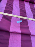 Designer Quality Silk Shantung / Taffeta Stripes - SHERRY/ ROSE!!!